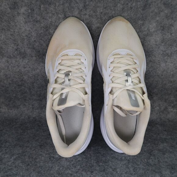 Nike Shoes Womens 7.5 Athletic Sneaker Downshifter 10 Running Sport Active White - Picture 6 of 12